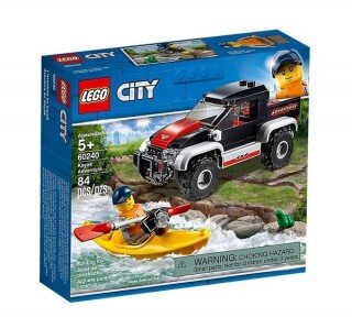 LEGO City 60240 Great Vehicles Kayak Adventure Lego ve Yapı Oyuncakları kullananlar yorumlar